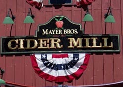 Flavors of fall come alive at Mayer Brothers Cider Mill